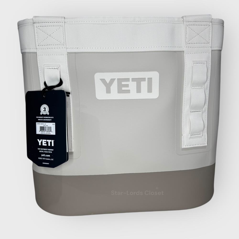 YETI Taupe Camino Carryall 20L Durable Waterproof Utility Bag Limited Edition